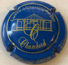 Capsule de champagne HOTTE Thierry cuvée belge (10. bleu et or)
