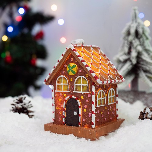 Figurine maison village - maison,