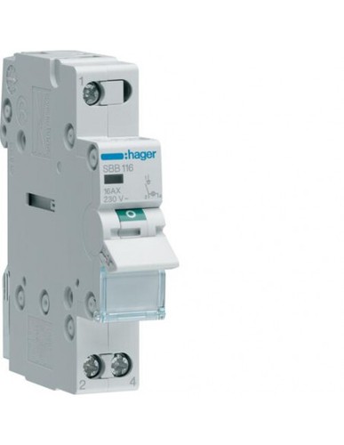 Interrupteur modulaire pôle - modulaire,