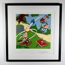 SÉRIGRAPHIE ASTÉRIX DÉDICACÉE UDERZO