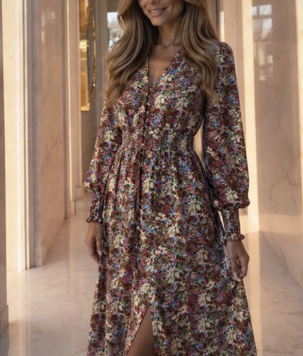Only robe midi femme - , évasée