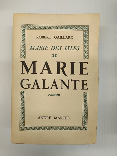 Marie des isles - des,