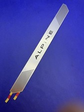 SEUIL DE PORTE ALPINE RENAULT ARGENT ORIGINAL A110 A310 A290 R S 30 X 3 CM NEUF