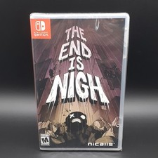 The End Is Nigh (Wth Goodies In) Nintendo Switch USA Game Neuf/New Sealed Action