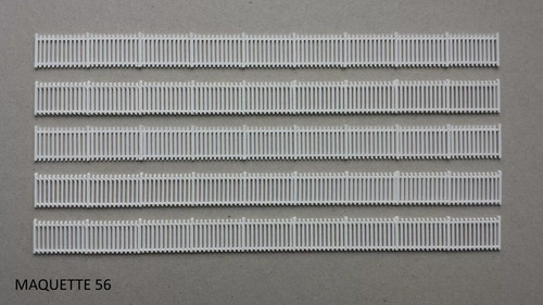 Lot barrières blanches - ho,