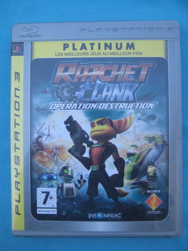Ps3 ratchet clank - ps3/ratchet, opération
