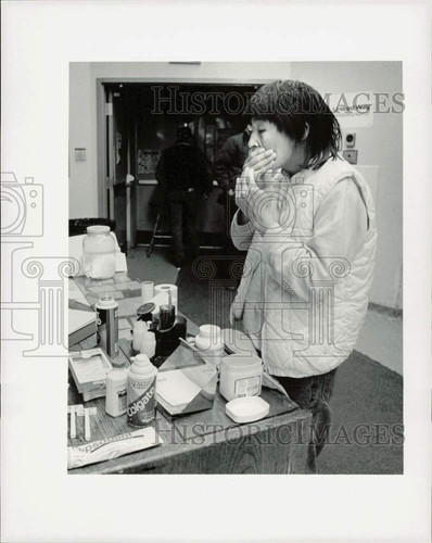 1991 press photo vina polty - vina,