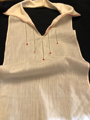 Ancien plastron soie - ancien,