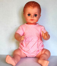Poupée Petitcollin  Poupon Baigneur roux 56 cm env.  avec vêtement