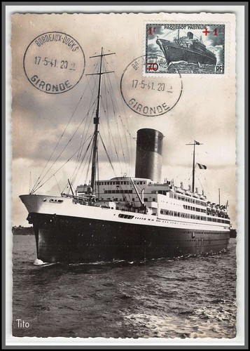 49954 fdc 502 paquebot - 49954,