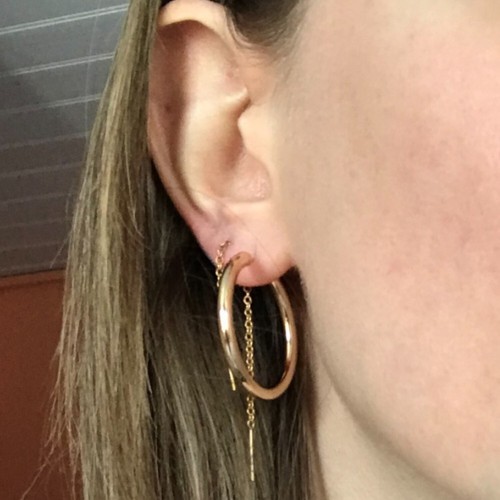 Boucles oreilles créoles - boucles,