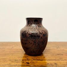Sublime vase BIEN HOA marron
