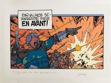 MŒBIUS - JODOROWSKI - L'INCA - SÉRIGRAPHIE - TBE -DÉDICACE MŒBIUS -