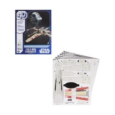 Star Wars - CHASSEUR X-WING - Maquette 4D a construire - 28 cm