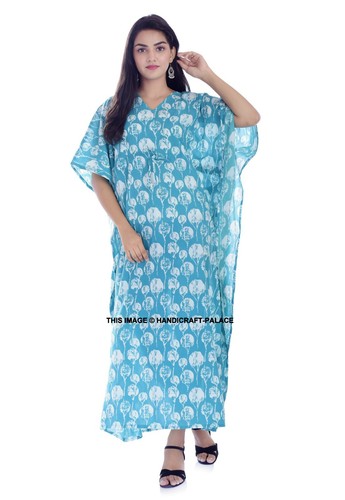 Robe maxi longue - robe, verte