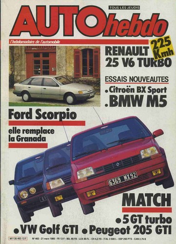 Auto hebdo 463 - auto,