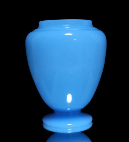 Ancien vase cristal opaline - ancien, en