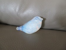 Murano petit oiseau en verre opalescent