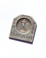 ANCIEN MEDAILLE SPORT UFM 1937