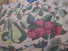 Panneau mural jacquard français / motif fruits à jeter 56" (1,42 m) diamètre
