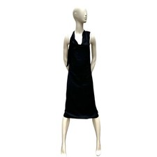 Martin Margiela  SS 2007 Black Asymmetric Dress Size IT 40  fits XS / US 4