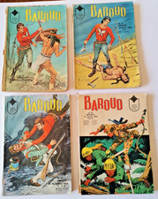 BD LOT 4 BAROUD N° 16, 17, 18, 44 / LUG - 1966 / SERIE CARRE D'AS - DAGO