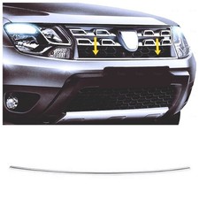 Pour DACIA DUSTER 2012 à 2017 Calandre Chromé Grille 1 pcs INOXYDABLE