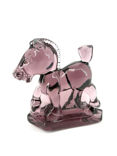 Vintage heisey glass animal - heisey,