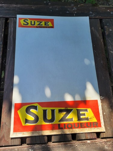 Ancienne affiche publicitaire - ancienne,