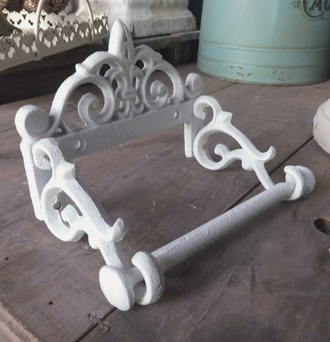 Porte papier shabby ancien - porte,