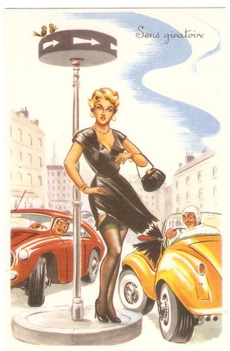 Carriere carte postale humour - carte,