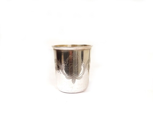 Timbale gobelet argent massif