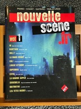 Nouvelle scène volume 1 recueil chant piano accords tablature hit diffusion
