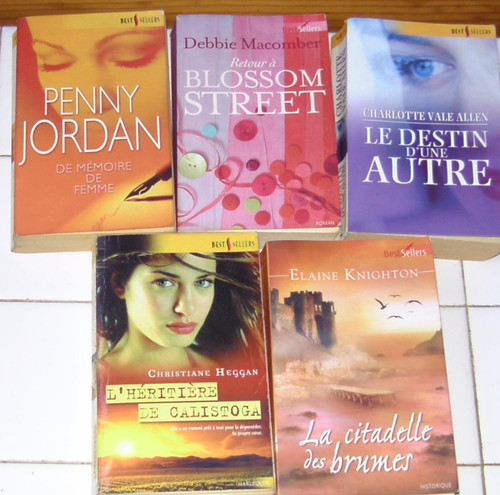 Lot livres harlequin - 5,