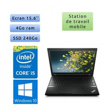 Occasion - Lenovo ThinkPad L540 - Windows 10 - i5 4Go 240Go SSD - 15.6 - Worksta
