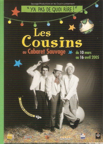 Les cousins carte postale pub - les,
