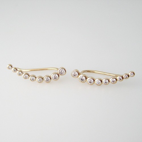 Boucles oreilles barrette - boucles, d'oreilles