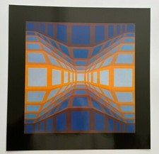 VICTOR VASARELY "KEK-EG-II"
