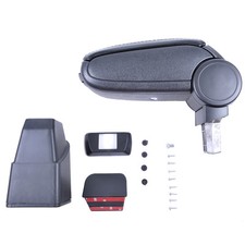 Accoudoir PU-Cuir Noir Avec