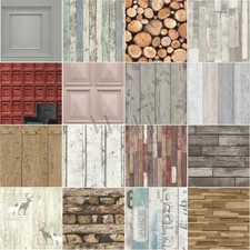 Effet Bois Papier Peint -