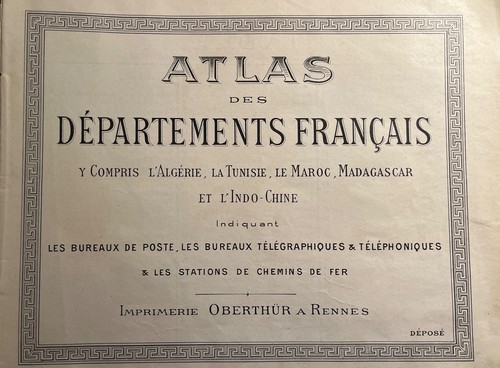 Atlas des départements - ,
