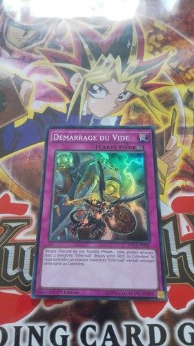 Carte démarrage du - carte, yu-gi-oh!