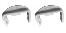 LOT de 2 BEKO 1887460200 arret glissiere embout avant rail lave vaisselle DFN100