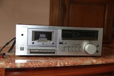 Platine cassette stéréo DENON RN 126D - rare -  Gris métal -  Vintage