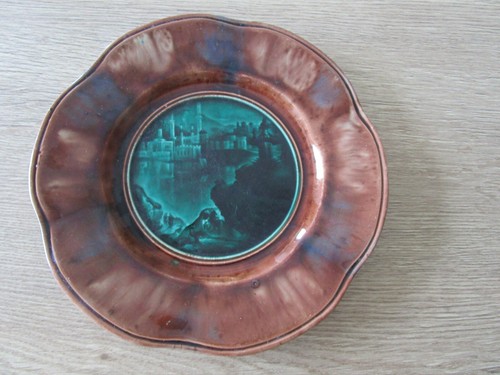 Assiette ancienne faïence - ancienne,