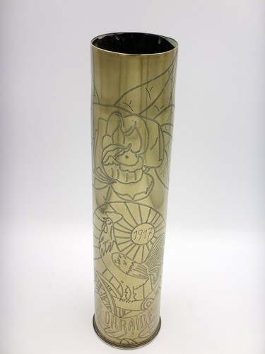 Vase douille obus canon - 75,