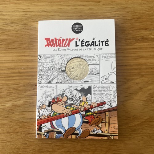 Piece euro argent - euro, astérix