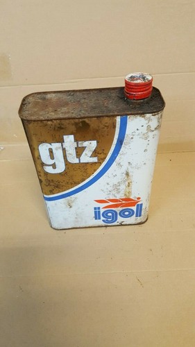 Ancien bidon huile igol gtz - ancien,