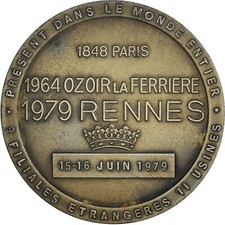 [#1152326] France, Médaille, Usines Legris, Bretagne, Business & industry, 1979,