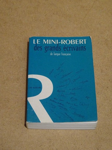 Dictionnaire mini robert - le,